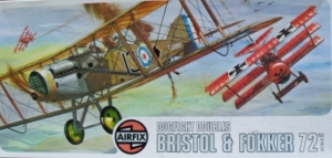 AIRFIX 1/72 02141 BRISTOL FIGHTER/FOKKER Dr.I